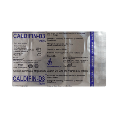 Caldifin-D3 Tablet