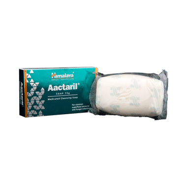 Himalaya Aactaril Medicated Cleansing Soap | For Bacterial & Fungal Infections