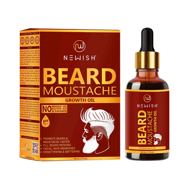 Newish Beard And Moustache Growth Oil