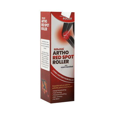 Sinjha Artho Red Spot Roller With Cool Menthol