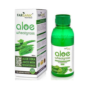 Farganic Aloe Wheatgrass Juice