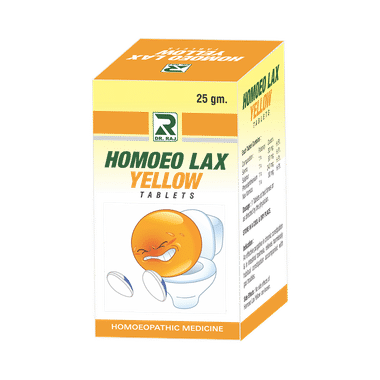 Dr. Raj Homoeo Lax Yellow Tablet