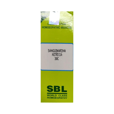 SBL Sanguinarina Nitrica Dilution 30 CH