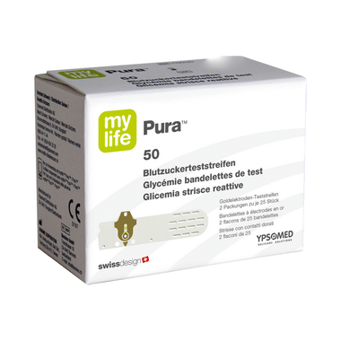 MyLife Pura X Blood Glucose Test Strip (Only Strip) | Diabetes Monitoring Devices