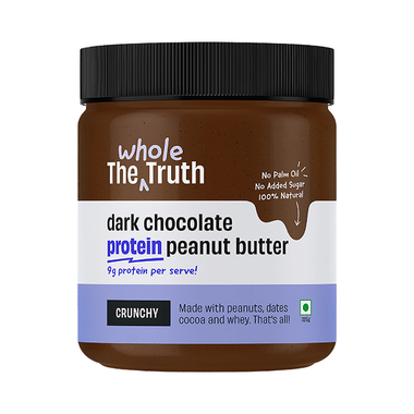 The Whole Truth Dark Chocolate Protein Peanut | Butter Crunchy