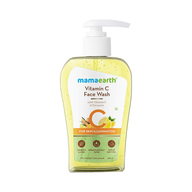 Mamaearth Vitamin C Face Wash For Healthy Skin | Paraben & SLS-Free | All Skin Types