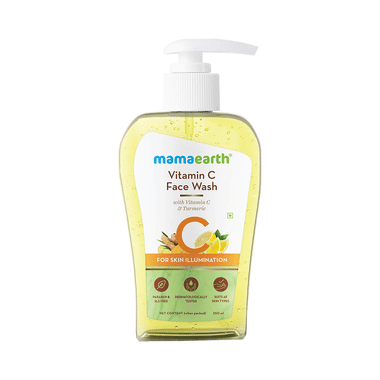 Mamaearth Vitamin C Face Wash For Healthy Skin | Paraben & SLS-Free | Face Care Product For All Skin Types