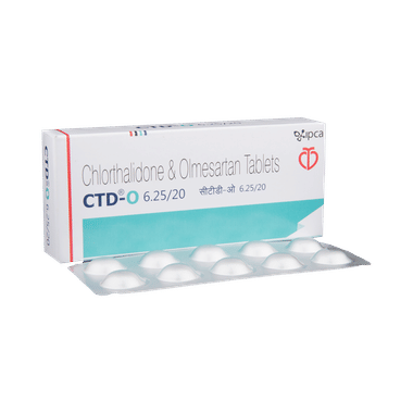 CTD-O 6.25/20 Tablet