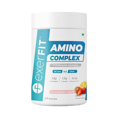 Exerfit Titanium Series Amino Complex Strawberry Lemon