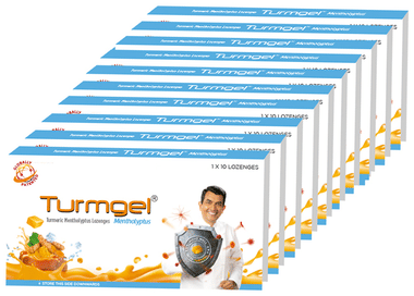 Turmgel Turmeric Lozenges (10 Each) Mentholyptus Turmgel Turmeric Lozenges (10 Each) Mentholyptus