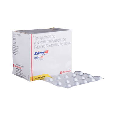 Ziten-M 500mg/20mg Tablet ER