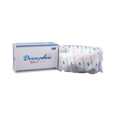 Dermadew Bact Soap For Gentle Skin Cleansing, Hydration & Protection