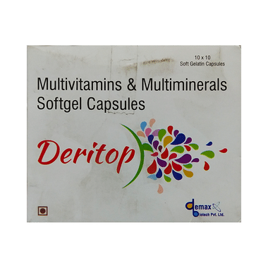 Deritop Soft Gelatin Capsule