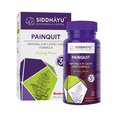 Siddhayu Painquit Natural 5 in 1 Joint Care Formula Tablet