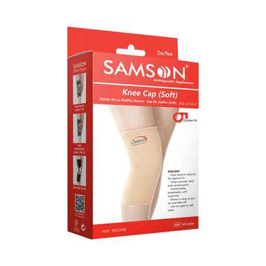 Samson NE0606 Soft Knee Cap Small Beige