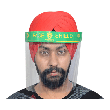 Lion Shield Green 300 Micron Face Shield