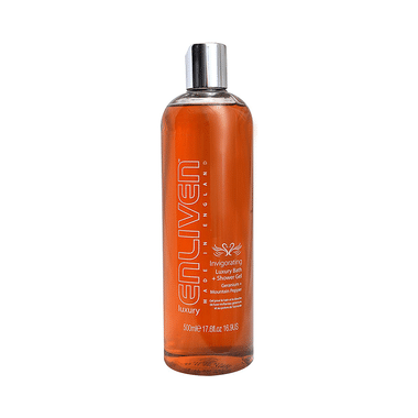 Enliven Luxury Bath And Shower Gel Invigorating Geranium And Mountain Pepper
