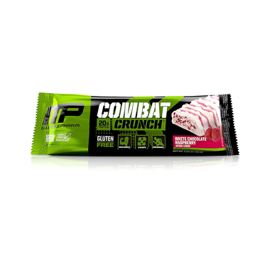 Muscle Pharm Combat Crunch Bars (63g Each) White Chocolate Raspberry