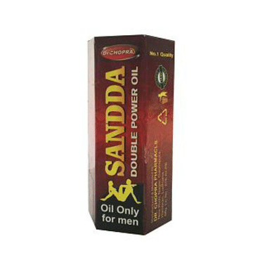 Dr Chopra Sandda Double Power Oil For Men Pack Of 3