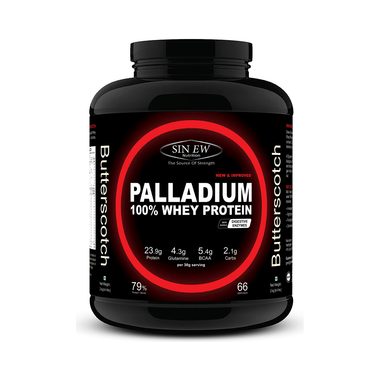 Sinew Nutrition Palladium 100% Whey Protein With Digestive Enzymes Butterscotch