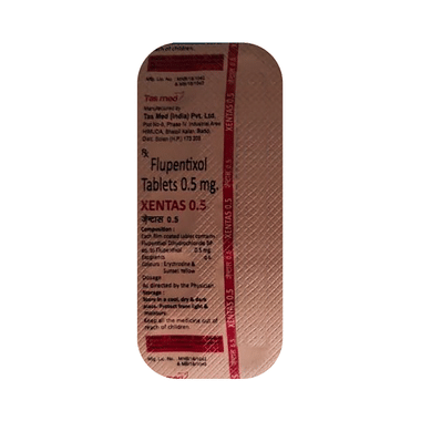 Xentas 0.5mg Tablet