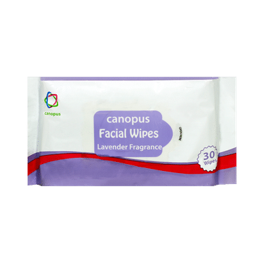 Canopus Facial Wipes Lavender Fragrance