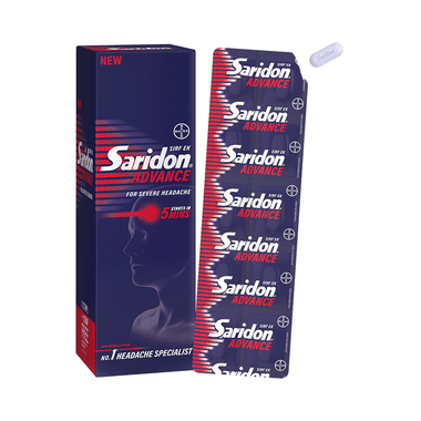 Saridon Advance Severe Headache Relief Tablet