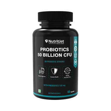 NutritJet Probiotics 50 Billion CFU Capsule