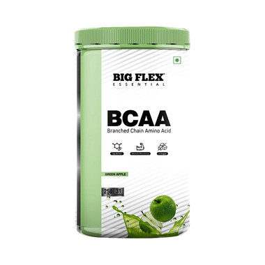 Big Flex Essential Bcaa Powder Green Apple