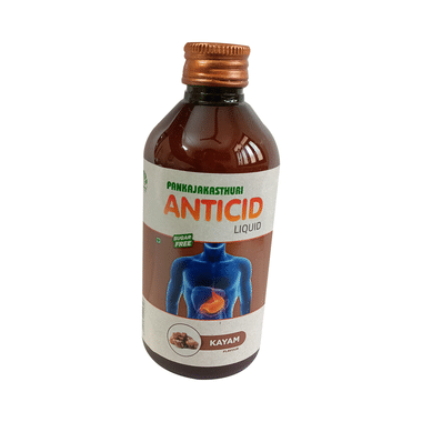 Pankajakasthuri Anticid Liquid Kayam Sugar Free