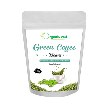 Organic Vasi Green Coffee Beans Decaffeinated