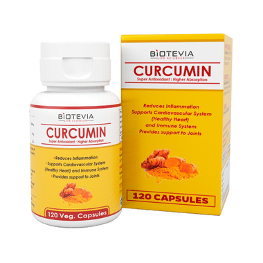 Biotevia Life Sciences Curcumin Veg Capsule