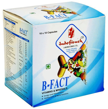 B-Fact Vitamins & Minerals Capsule B-Fact Vitamins & Minerals Capsule
