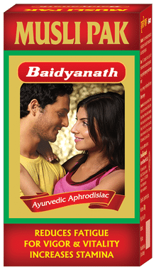 Baidyanath Musli Pak Powder Reduces Fatigue Increases Stamina