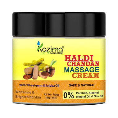 Kazima Cosmetics Haldi Chandan Massage Cream