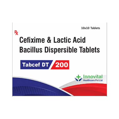 Tabcef DT 200 Tablet