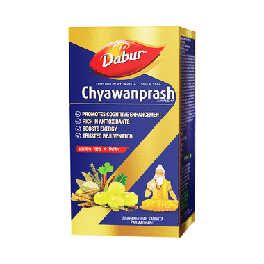 Dabur Sharangdhar Samhita Chyawanprash | 3X Immunity Action | Builds Strength, Stamina & Overall Health