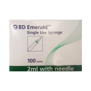 BD Emerald 2ml Syringe With 24G Needle
