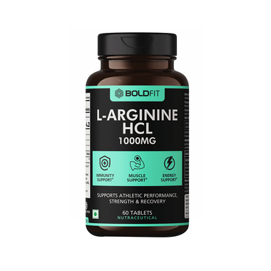 Boldfit L-Arginine HCL 1000mg Tablet