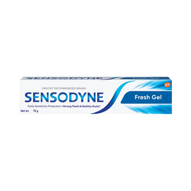 Sensodyne Fresh Gel Sensitive For Healthy Gums & Strong Teeth | Daily Protection Toothpaste