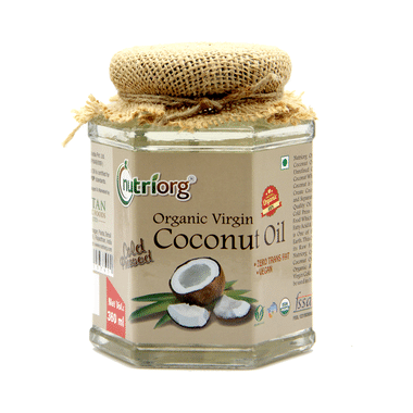 Nutriorg Cold Pressed Organic Coconut Virgin Oil