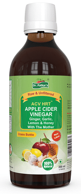 Dr. Patkar s Apple Cider Vinegar with Garlic Ginger Lemon and Honey Raw Unfiltered for Weight loss Buy bottle of 500.0 ml Syrup at best price in India 1mg