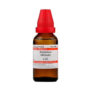 Dr Willmar Schwabe India Rosmarinus Officinalis Dilution 6 CH