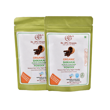 Dr. JPG Organic Shikakai Powder (114gm Each)