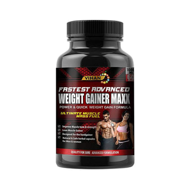 Vihan Fastest Advanced Weight Gainer Maxx 1000mg Capsule