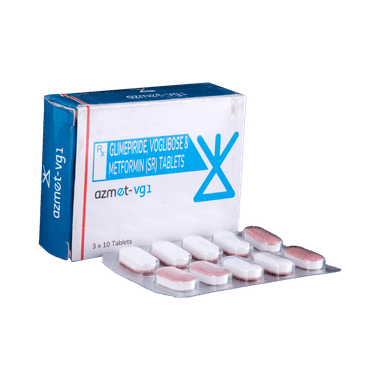 Azmet-VG 1 Tablet SR