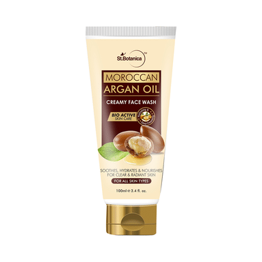 St.Botanica Moroccan Argan Oil Face Wash