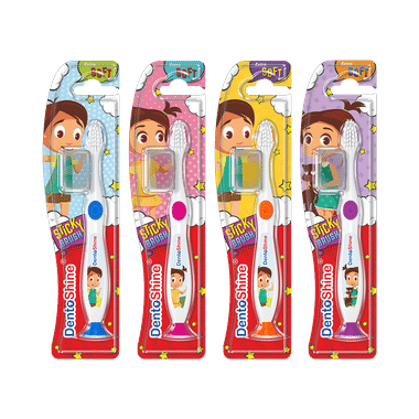 DentoShine Assorted Sticky Toothbrush For Kids