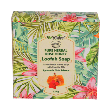 Wisdom Natural Pure Herbal Loofah Soap