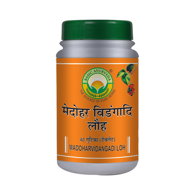 Basic Ayurveda Medohar Vidagdi Loh Tablet